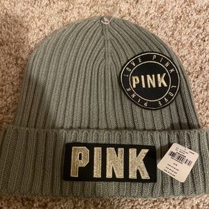 Pink beanie